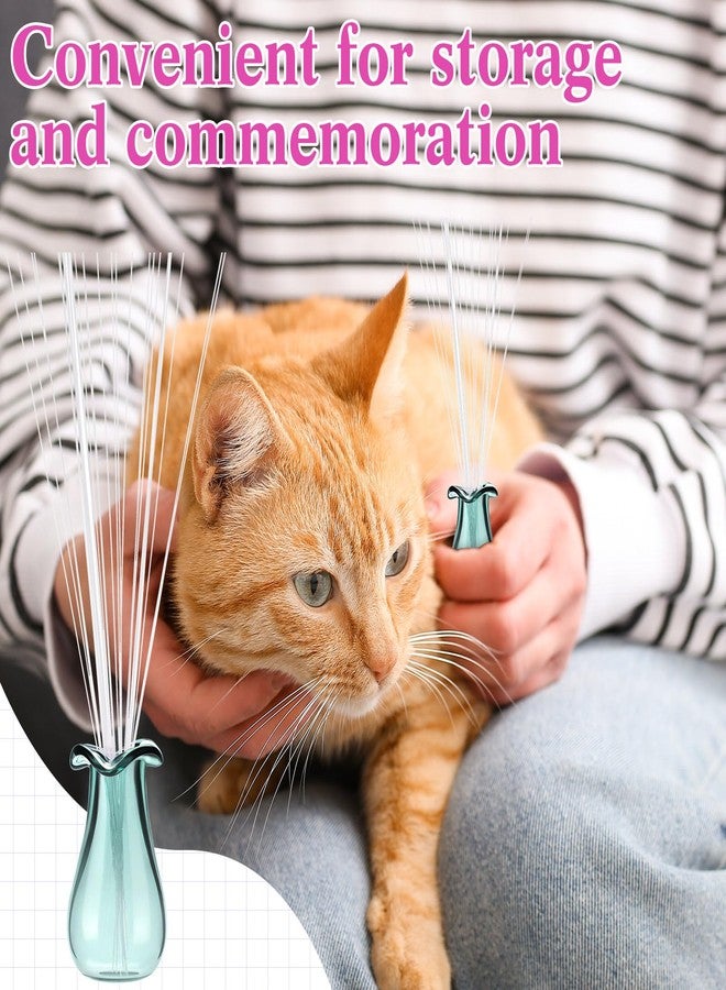 Ninehaoou 5 Pcs Cat Whisker Vase - Miniature Vase for Decoration & Dollhouse Accessories - Image 4